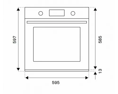 Духовой шкаф Bertazzoni F6011PROELN