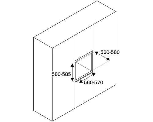 Духовой шкаф Bertazzoni F609MODESX