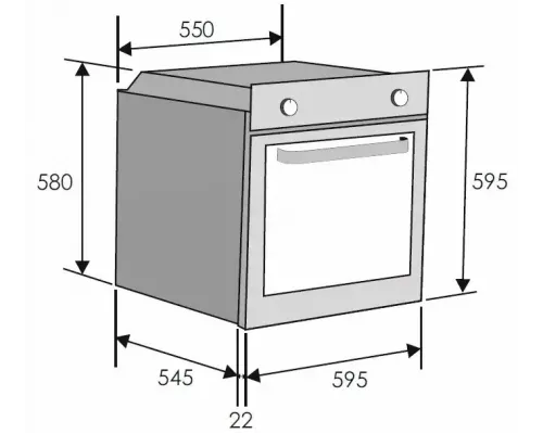 Духовой шкаф Candy FCT605WXL