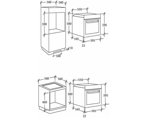 Духовой шкаф Candy FCT605WXL