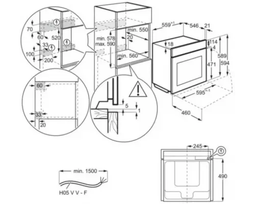 Духовой шкаф ELECTROLUX KOEBP39Z