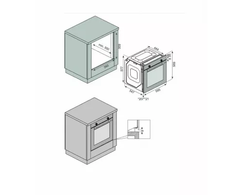 Духовой шкаф Jacky's JO EB7638