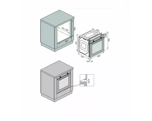 Духовой шкаф Jacky's JO EB8638