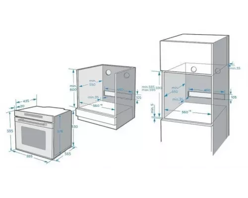 Духовой шкаф KORTING OKB 1331 GBXGr