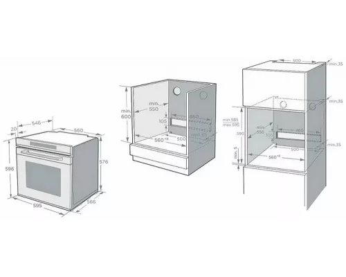 Духовой шкаф KORTING OKB 1351 GSCW