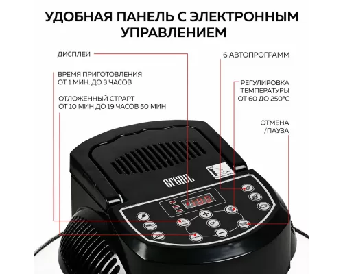 Гриль GFGRIL GFA-GL17D