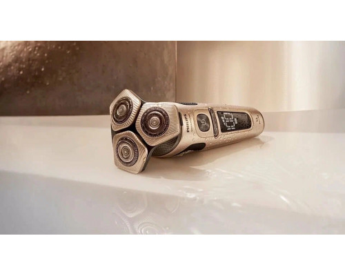 Бритва Philips SP9883/36 золотистый/черный