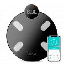 Весы напольные Kitfort КТ-815 черный