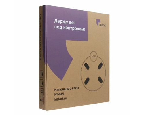 Весы напольные Kitfort КТ-815 черный Весы напольные Kitfort КТ-815 черный