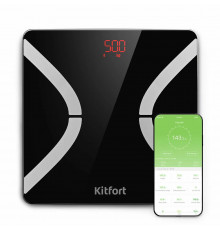 Весы напольные Kitfort КТ-837, черный