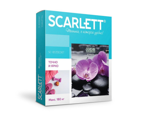 Весы напольные Scarlett SC-BS33E067 рисунок