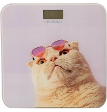 Весы напольные Hyundai H-BS03456 сиреневый