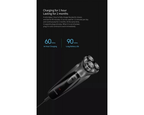 Бритва Enchen BlackStone Shaver Silver