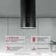 Вытяжка MBS AMARANTH 135 ISLAND BLACK
