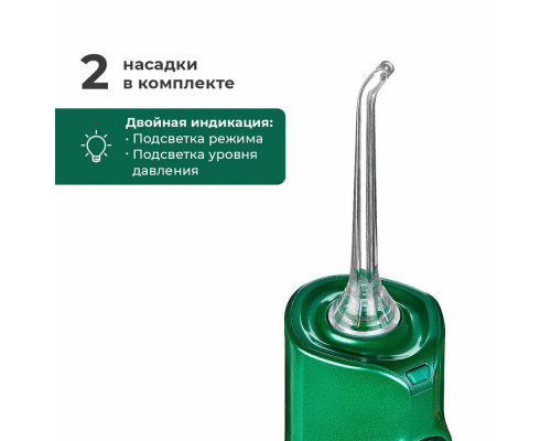 Ирригатор Revyline RL 610 Special Color Edition Green Dragon Ирригатор Revyline RL 610 Special Color Edition Green Dragon