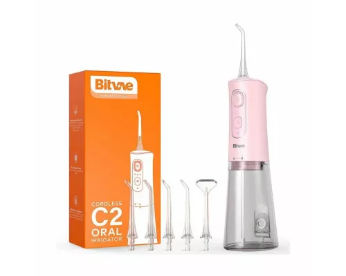 Ирригатор Bitvae C2 Water Flosser розовый