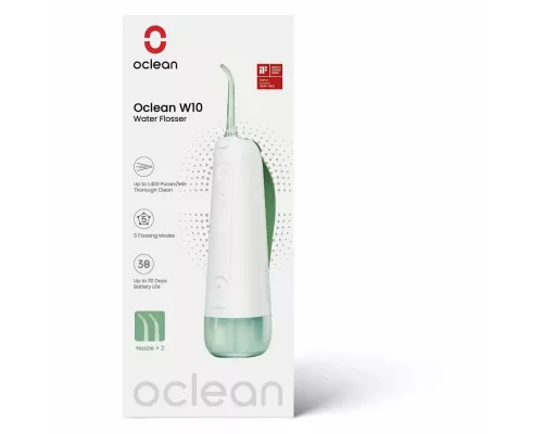 Ирригатор Oclean W10 зеленый