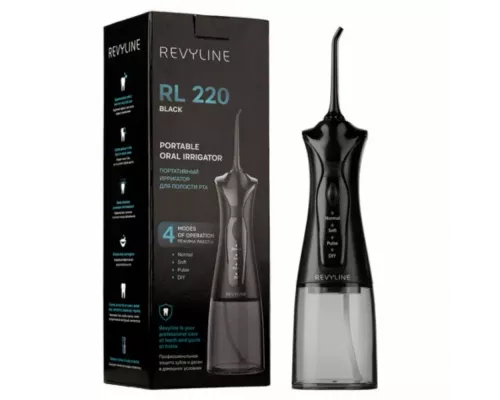 Ирригатор Revyline RL 220, 7944, черный