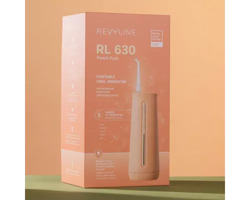 Ирригатор Revyline RL 630 Peach Fuzz