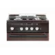Кухонная плита De Luxe 5040.32Г (КР) ЧР-014 коричневый