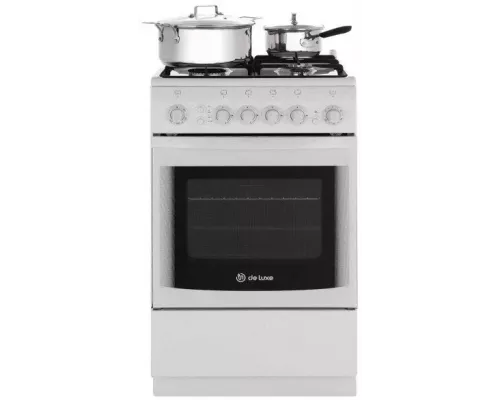 Кухонная плита De Luxe 5040.32г (кр) чр белый