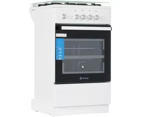 Кухонная плита De Luxe 5040.32г (кр) чр белый