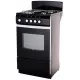 Кухонная плита De Luxe 5040.38г(щ) чёрная