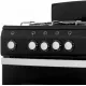 Кухонная плита De Luxe 5040.38г(щ) чёрная