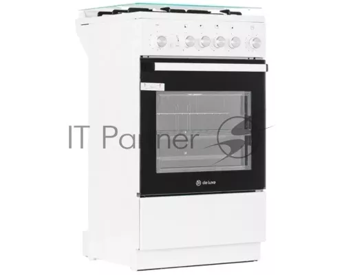 Кухонная плита De Luxe 5040.40г(кр)чр белый