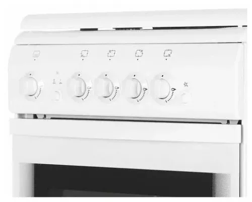 Кухонная плита De Luxe 506040.04г чр белый