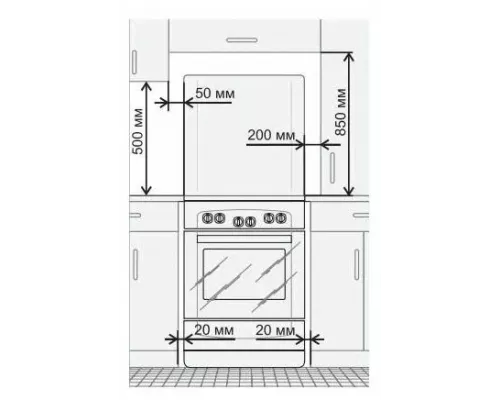 Кухонная плита Gefest 6500-02 0113