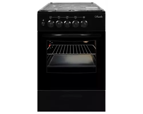 Кухонная плита Лысьва ГП 400 М2С-2у черный (стеклянная крышка)