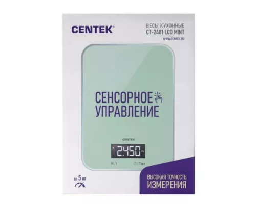 Кухонные весы Centek CT-2481 LCD MINT
