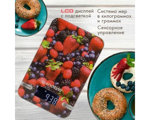 Кухонные весы Endever Skyline KS-528 ягоды