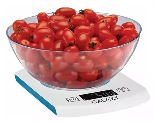 Кухонные весы Galaxy Line GL 2803 белый