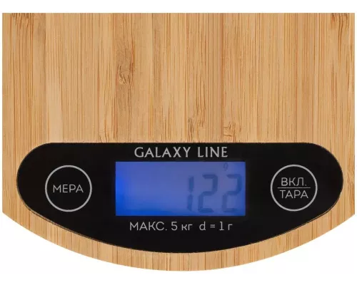 Кухонные весы Galaxy Line GL 2813 бамбук