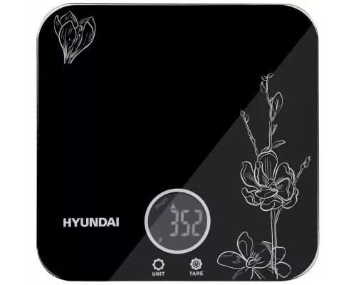 Кухонные весы Hyundai HYS-KG421 черный