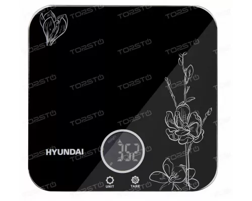 Кухонные весы Hyundai HYS-KG421 черный