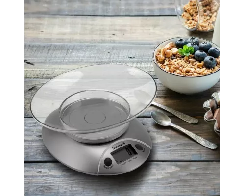 Кухонные весы Maxwell MW-1451-SR серебристый