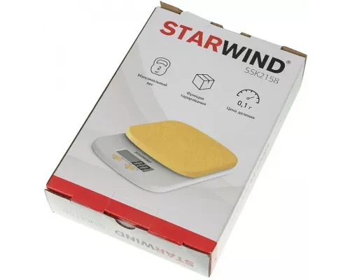 Кухонные весы Starwind SSK2155 зеленый