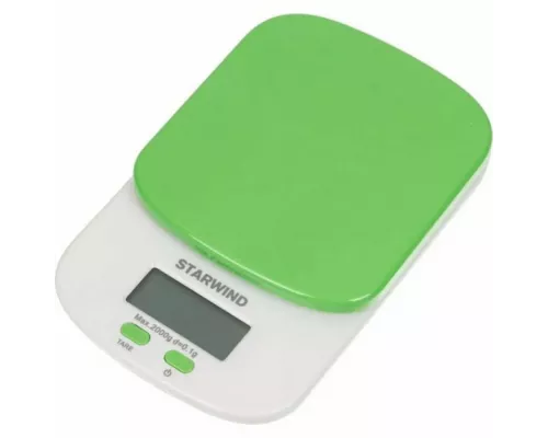Кухонные весы Starwind SSK2155 зеленый