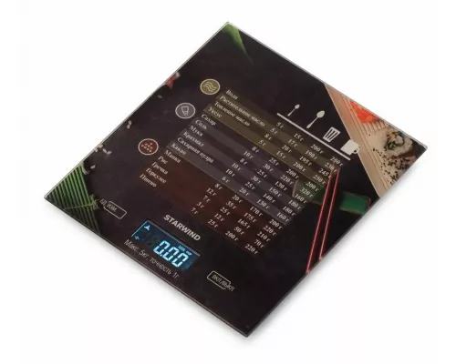 Кухонные весы Starwind SSK3377 рисунок