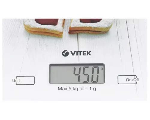 Кухонные весы Vitek VT-2424(W) белый