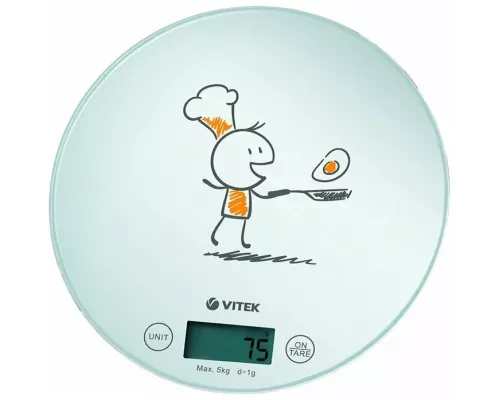Кухонные весы Vitek VT-8018 W белый