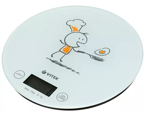 Кухонные весы Vitek VT-8018 W белый