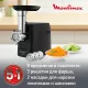 Мясорубка Moulinex ME112832 черный/серебристый