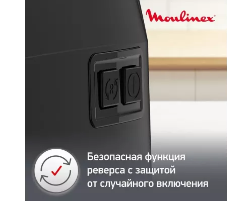 Мясорубка Moulinex ME112832 черный/серебристый