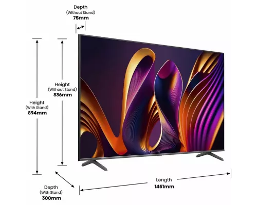 Телевизор Hisense 65E7NQ PRO