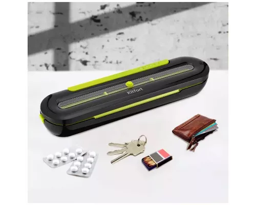 Вакууматор Kitfort KT-1522-2 черно-салатовый
