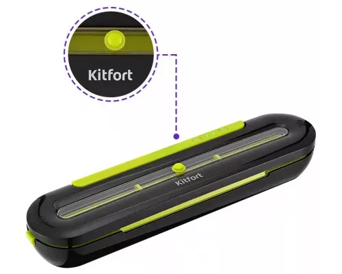 Вакууматор Kitfort KT-1522-2 черно-салатовый